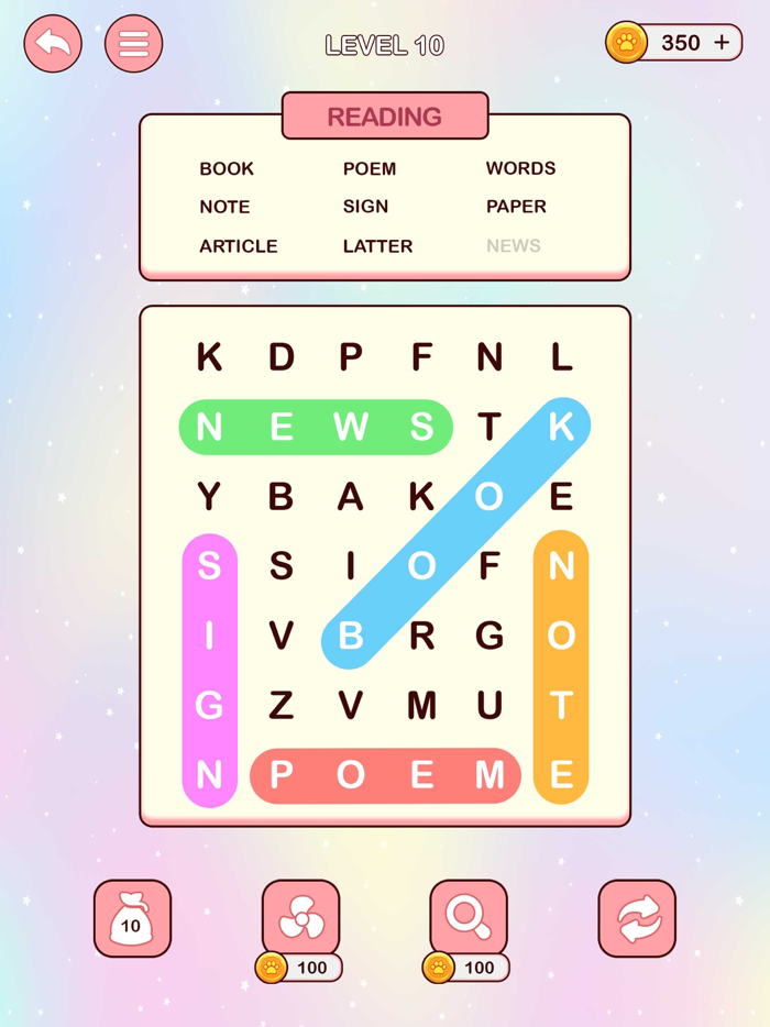 Word Search Puzzle Games