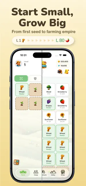 Tiny Harvest: Cozy Farming screenshot 2