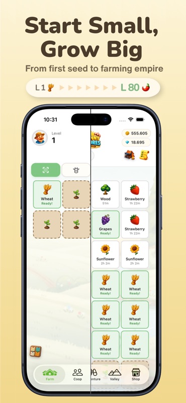 Tiny Harvest: Cozy Farming screenshot 2