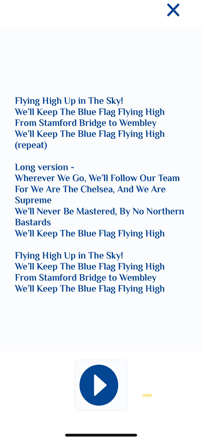 Chelsea FanChant
