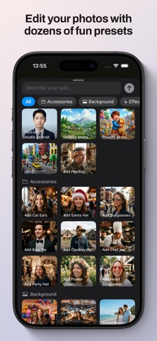 Quickshot AI Editor iPhone screenshot