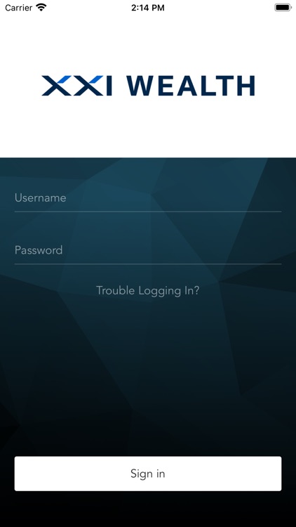 XXI Wealth Client Portal