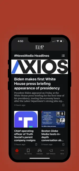 Editor and Publisher Magazine screenshot 2