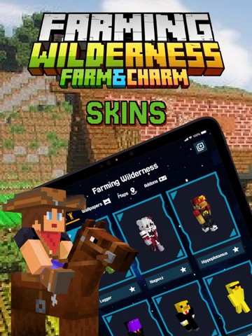 Farming & Wilderness for MCPE iPad screenshot