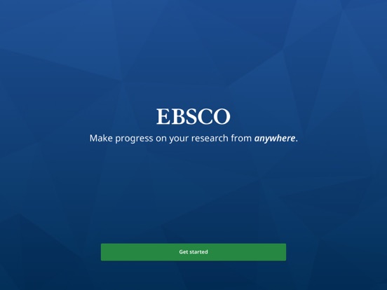 Screenshot #4 pour EBSCO Mobile