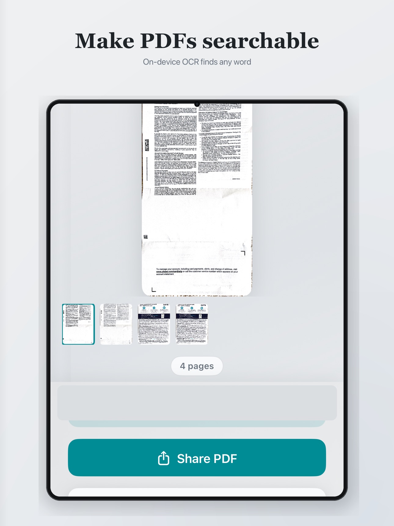 Screenshot 10 of Pagefold: PDF Scanner OCR