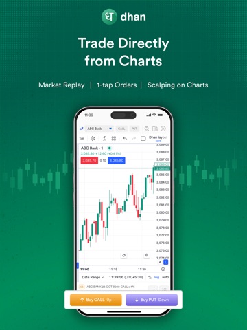 Dhan: Share Market Trading App iPad screenshot