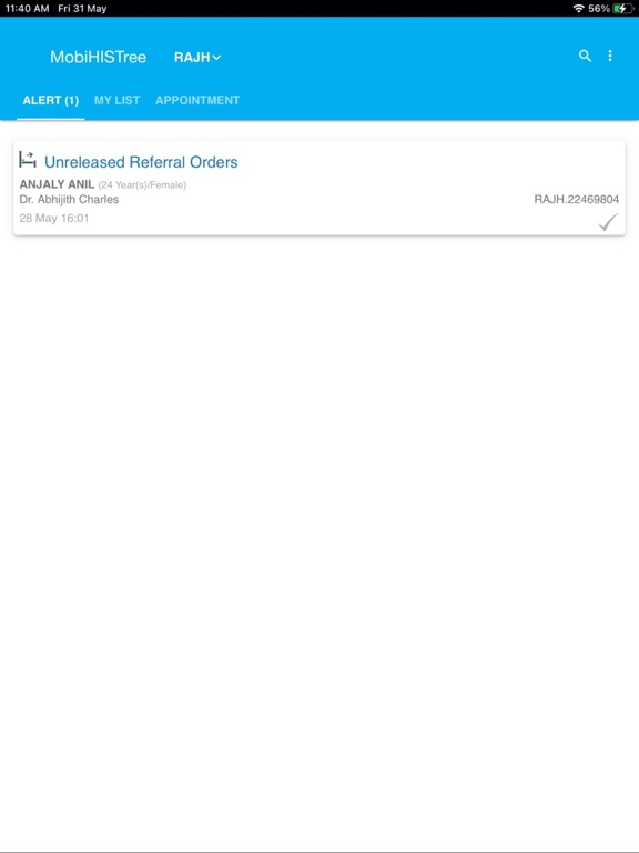 Screenshot #6 pour Rajagiri MobiHISTree