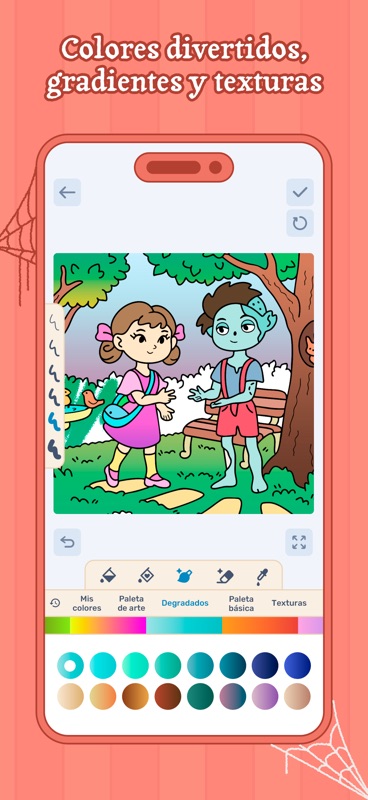 Boo Coloring Book: Cozy Horror screenshot 6