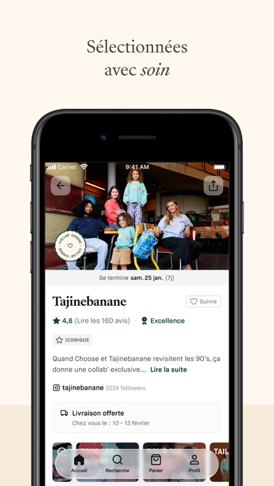 Choose : lifestyle et cadeaux iPhone screenshot 3