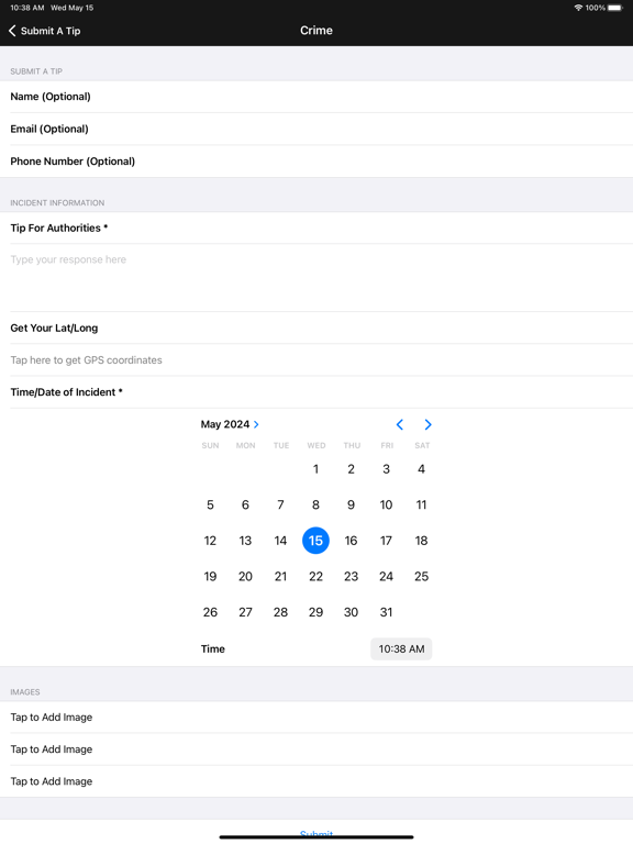 Orange County Sheriff NC iPad screenshot 3 - Reference app