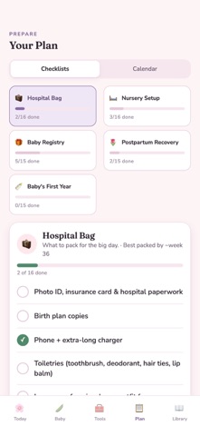 Sweet Pea: Pregnancy Tracker Screenshot 4 of 5