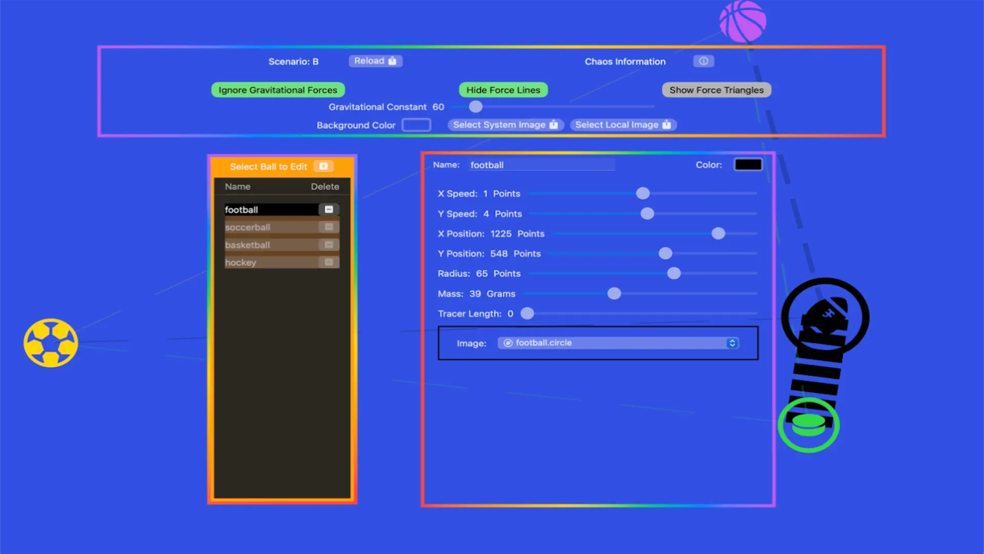 Physics Chaos screenshot 2