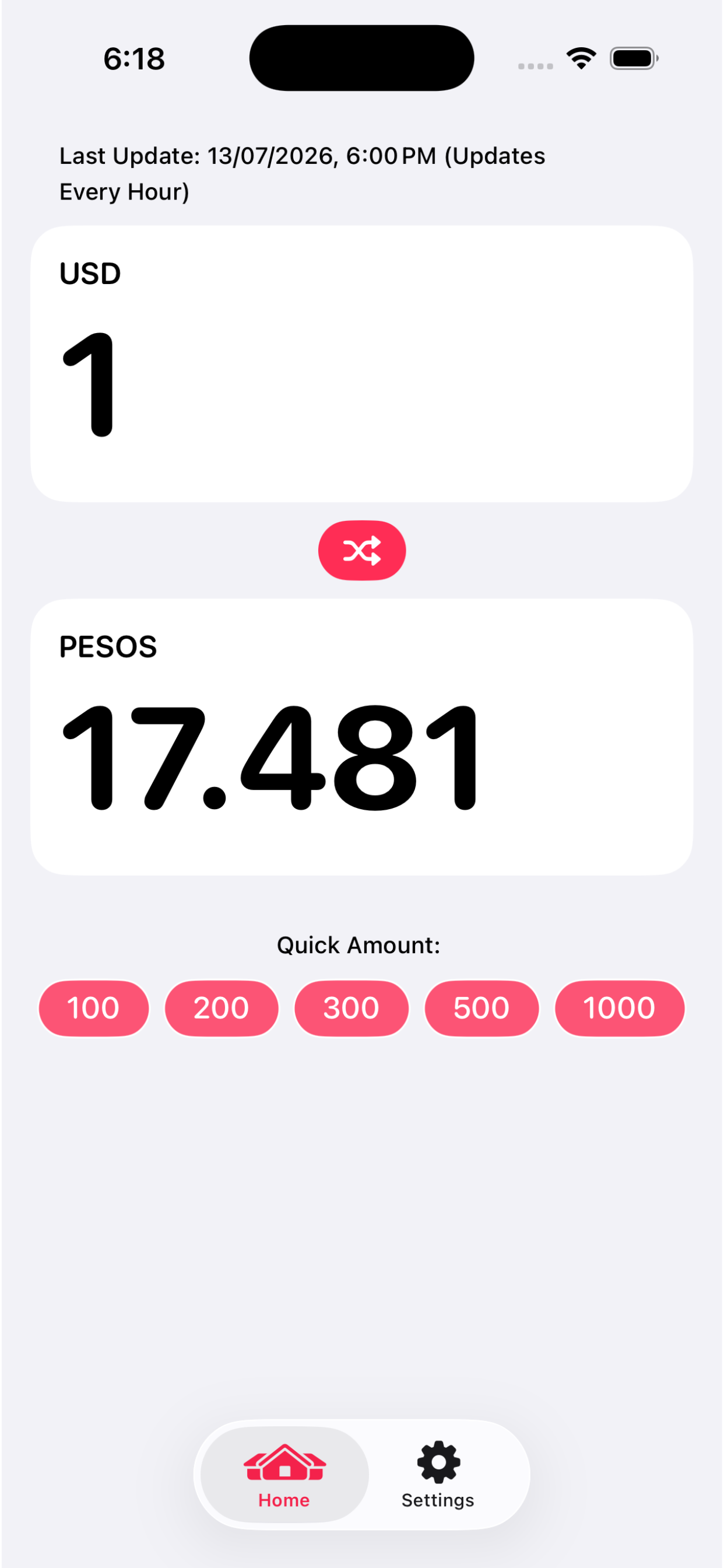 Dollars conversion : Pesos&usd screenshot 4