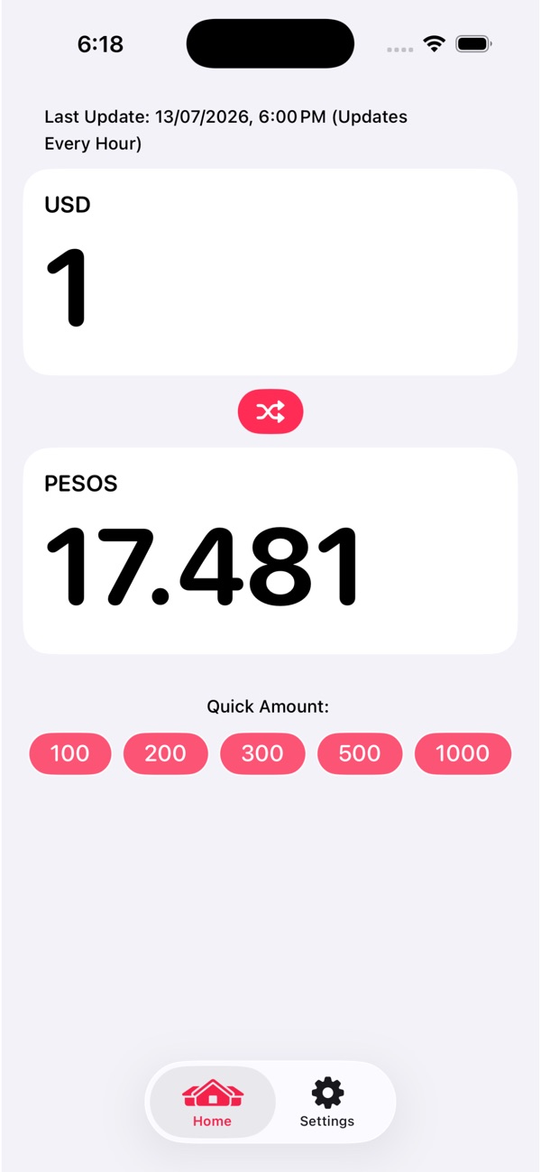 Dollars Conversion : usd&pesos screenshot 4