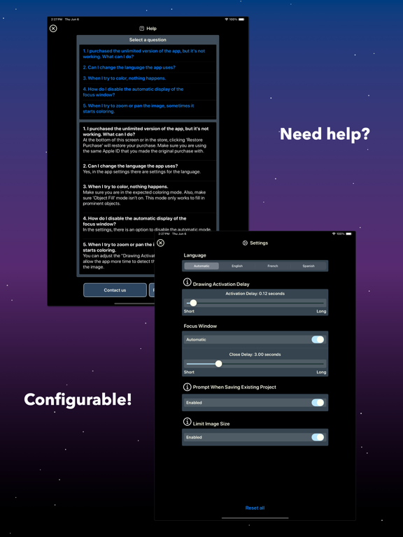 PhotoTint iPad screenshot 8 - Photo & Video app