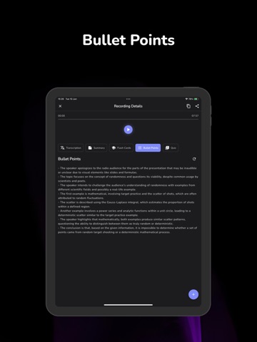 NoteHive: AI Note Taker, Voice iPad screenshot