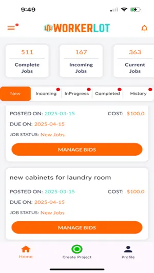 WorkerLot screenshot 2