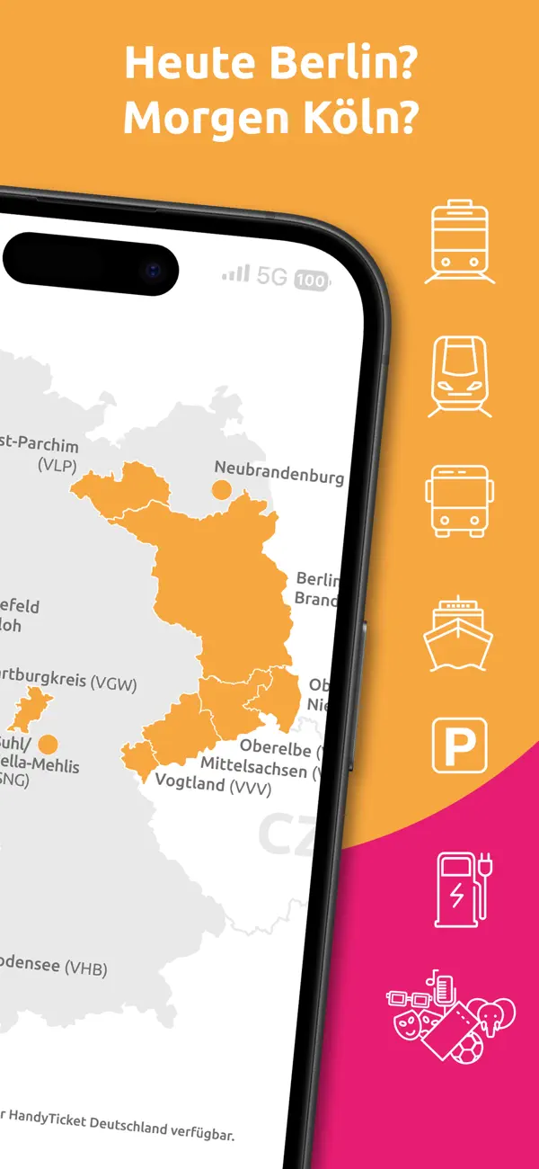 Screenshot #2 pour HandyTicket Deutschland