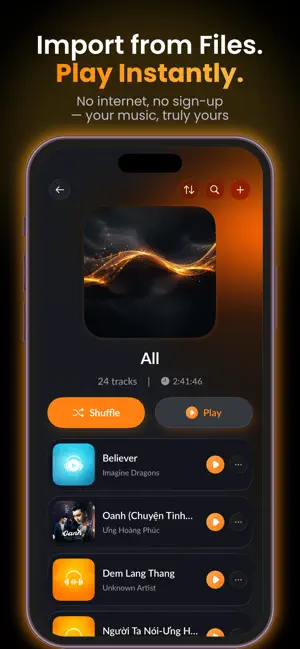Sonivo: Offline Music Player screenshot 4