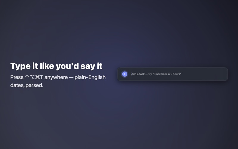 TodoBar screenshot 2