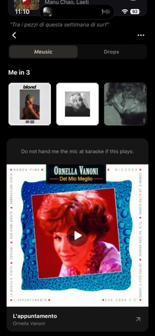 Myusic app screenshot
