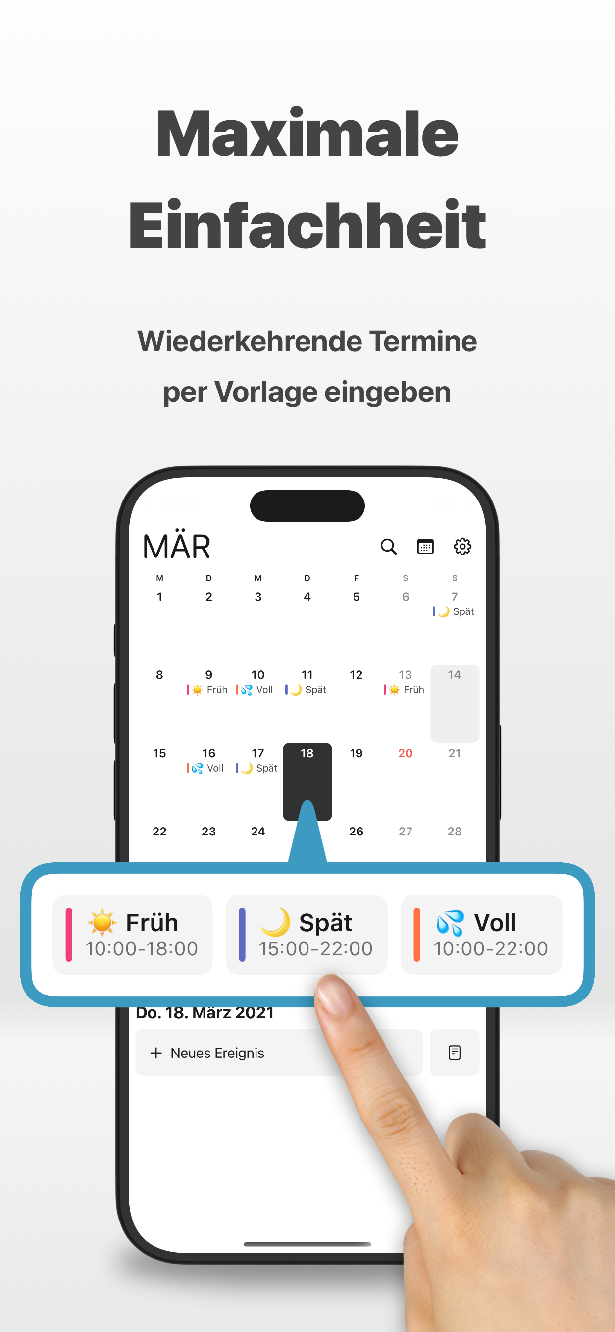 minical - Kalender und Planer