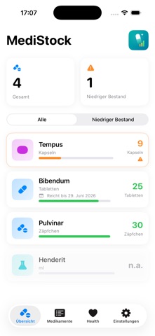 MediStock screenshot
