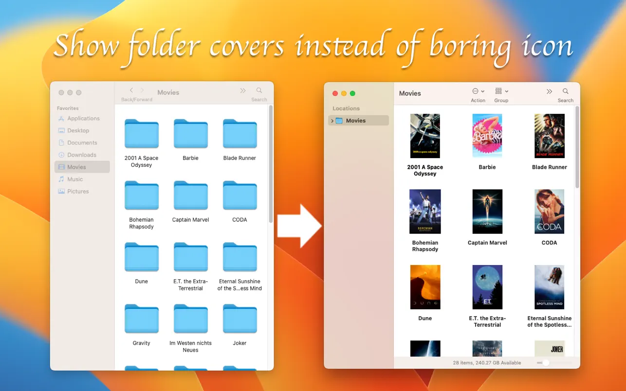 #1. FolderLook (macOS) Podle: 乃波 黄