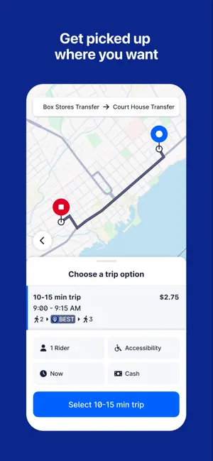 OU Transit screenshot 2