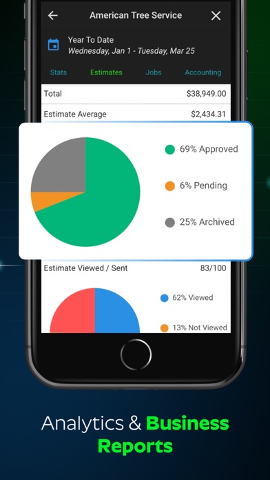 WorkQuote: Estimate & Invoice iPhone screenshot 9 - Business app