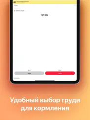 Дневник малыша＋мамы. Кормление айпад изображения 4