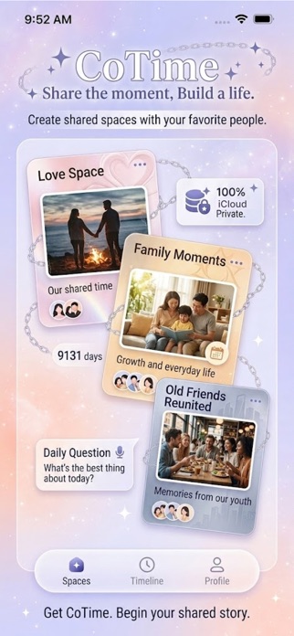 CoTime - Shared Space Together Screenshot 1 of 4