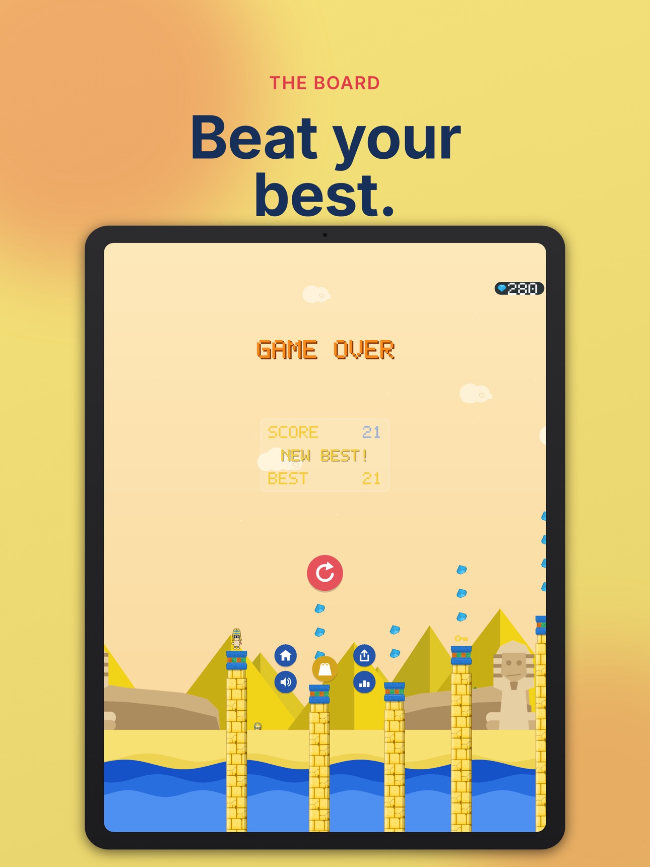 Screenshot 9 of Mummy's Oasis Jump: Reborn
