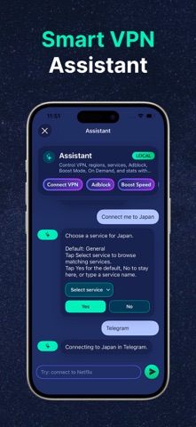 VPN US using Free VPN .org™ iPhone screenshot