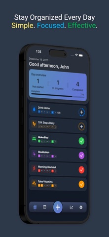 Daily Tasks: Routine Tracker Screenshot 2 of 5