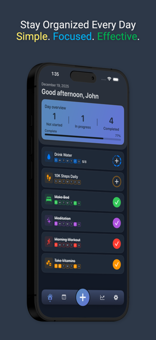 Daily Tasks: Routine Tracker Screenshot 2 of 5