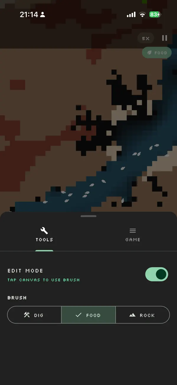 #5. AntWorld (iOS) Podle: Nante Studio