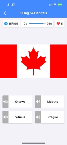 World Flags-Dictionary, Quiz Screenshot 5 of 10