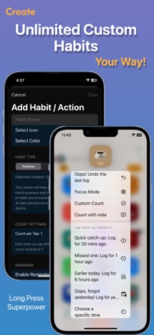 Habit Tracker Counter: CountIt Screenshot 3 of 9