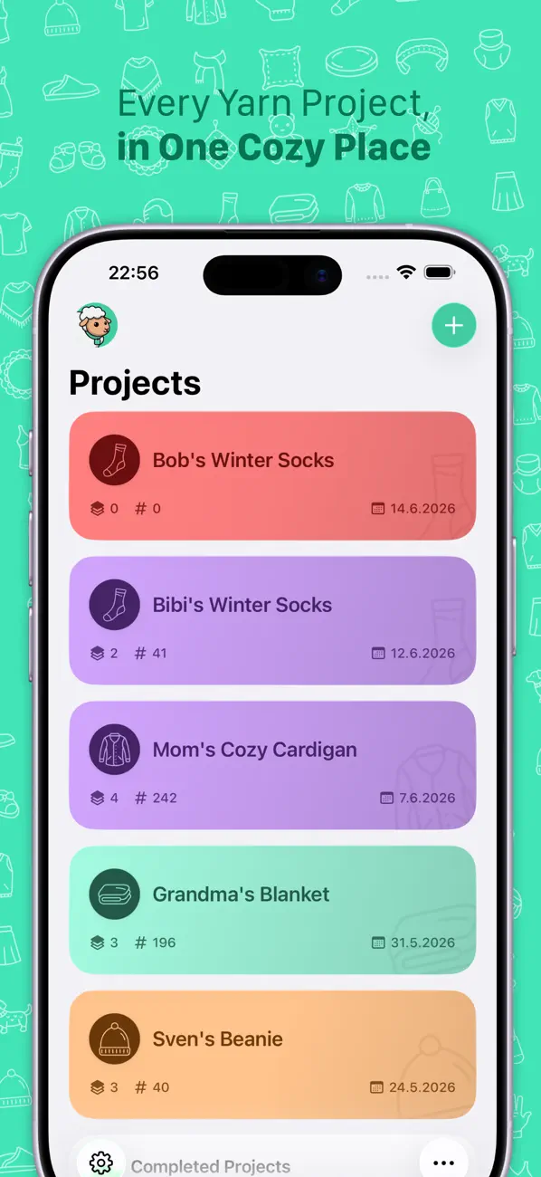 Screenshot #3 pour Yarnify: Knitting & Crochet