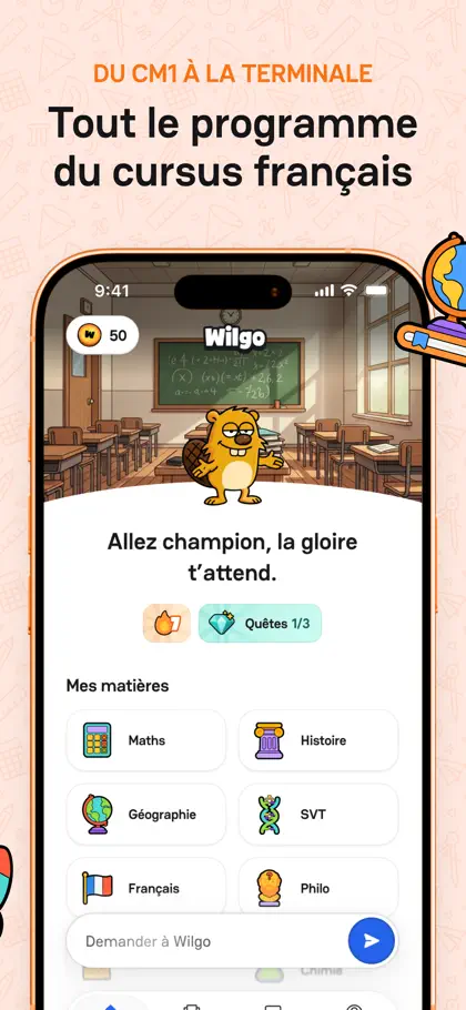 Captura 3 de 6 de Wilgo AP® Exam Prep & AI Tutor