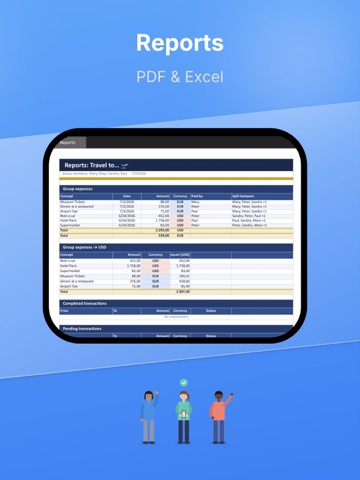 KoinShare – Shared Expenses iPad screenshot