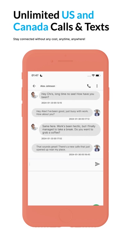 2nd Phone Number - Call & Text