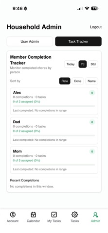 ChoresClndr screenshot