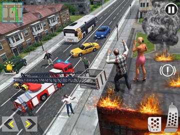 Firefighter Vehicles Rescue 3D iPad screenshot