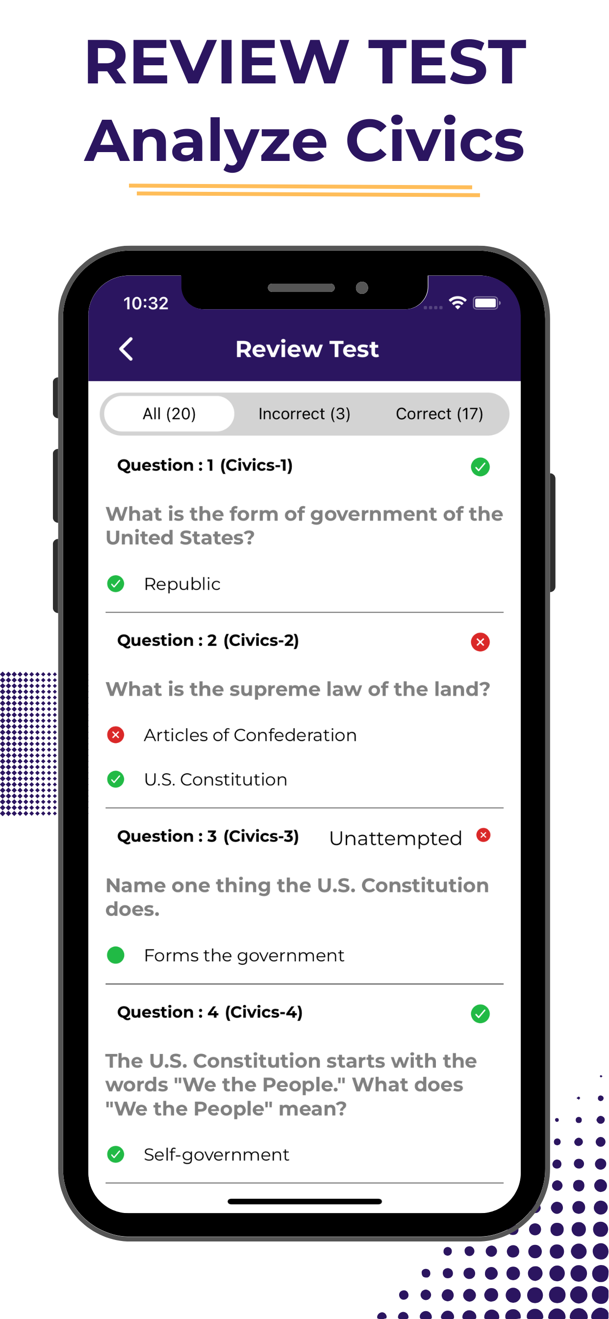 US Citizenship Study Guide screenshot 7