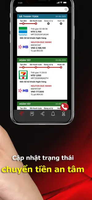 GoVn gửi tiền by Digital Idea iPhone screenshot 4