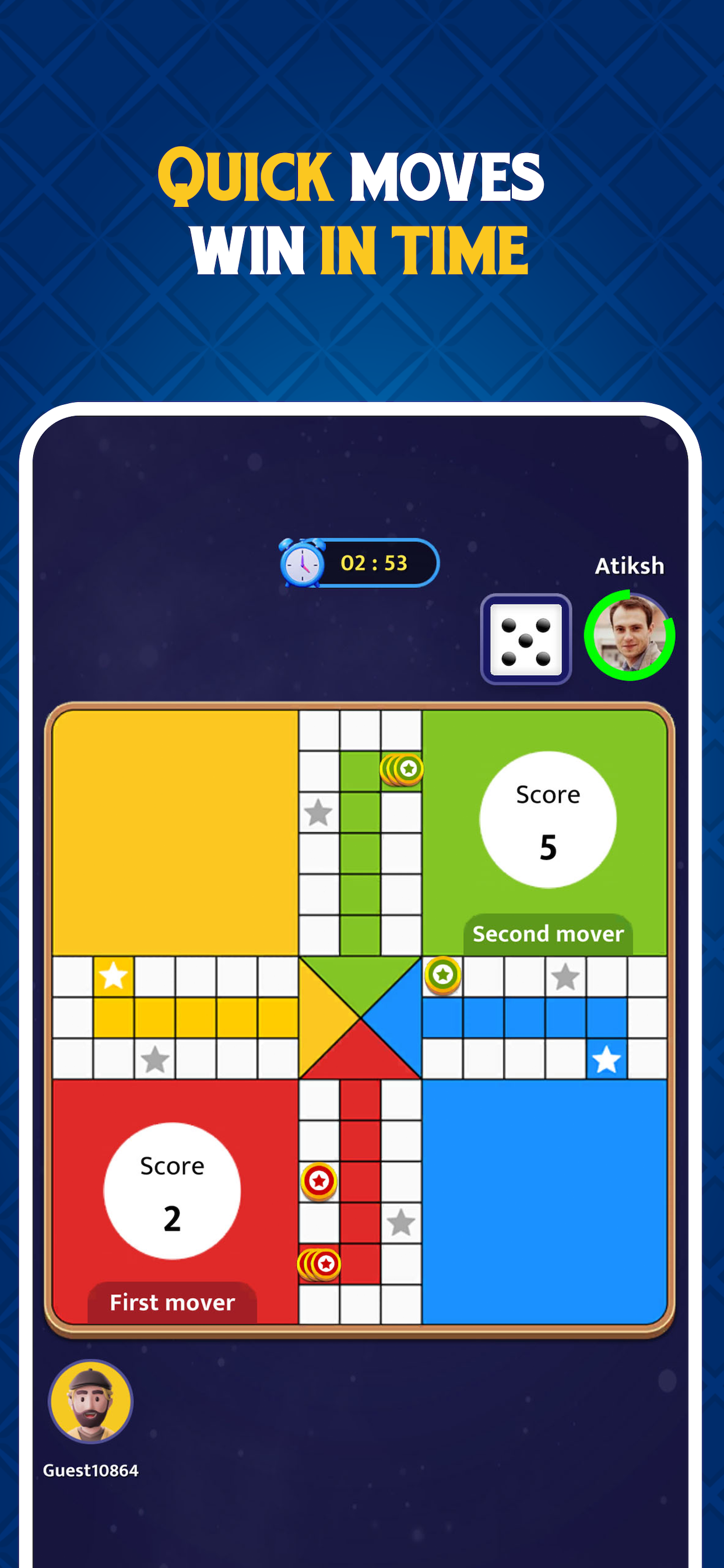 Ludo - 2 Player Games screenshot 4