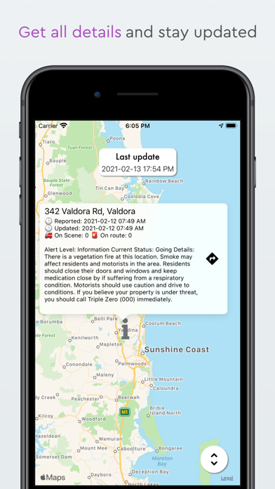 Screenshot #3 pour Bushfires in Queensland